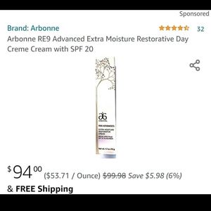 Arbonne RE9 Advanced Extra Moisture Restorative Da